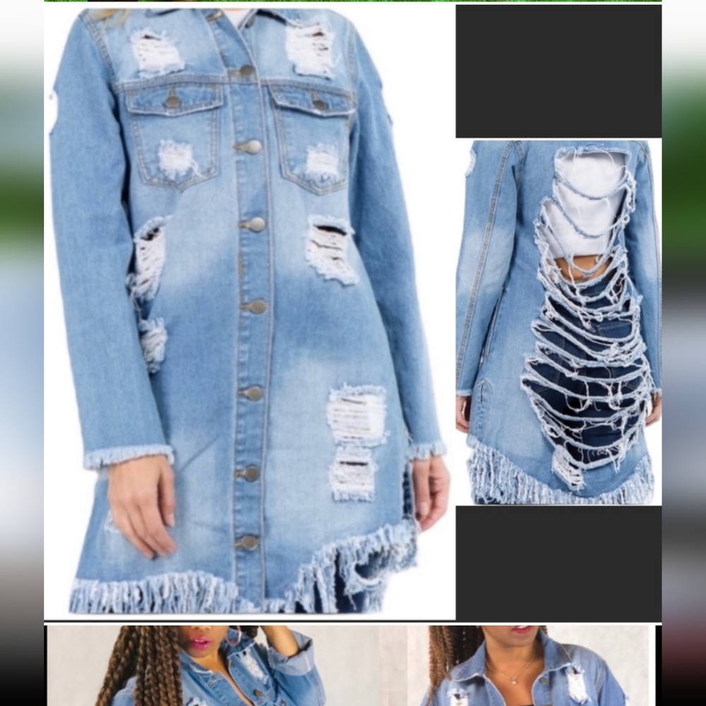 EDJY jean jacket or dress